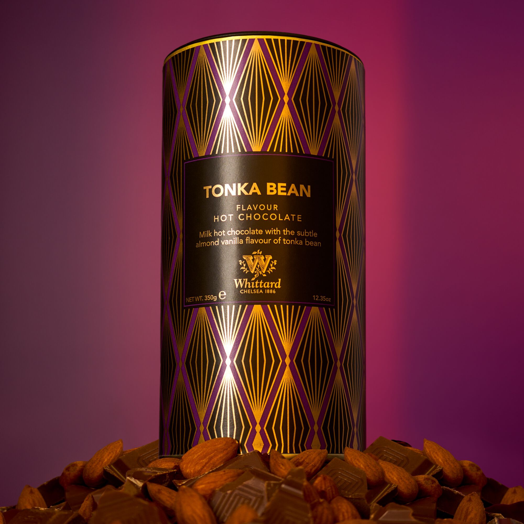 Whittard tonka bean flavour hot chocolate 350g - British product