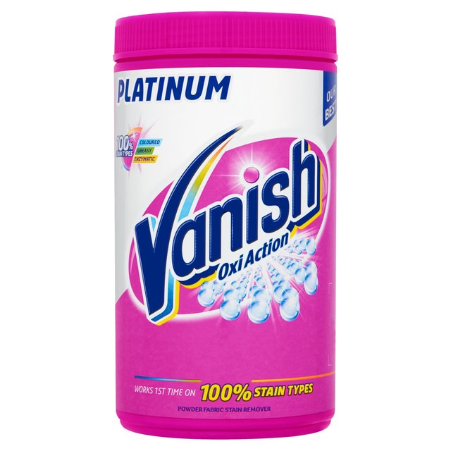 Vanish Platinum Oxi Action Fabric Stain Remover Powder Colours   1.41kg GOODS M&S   