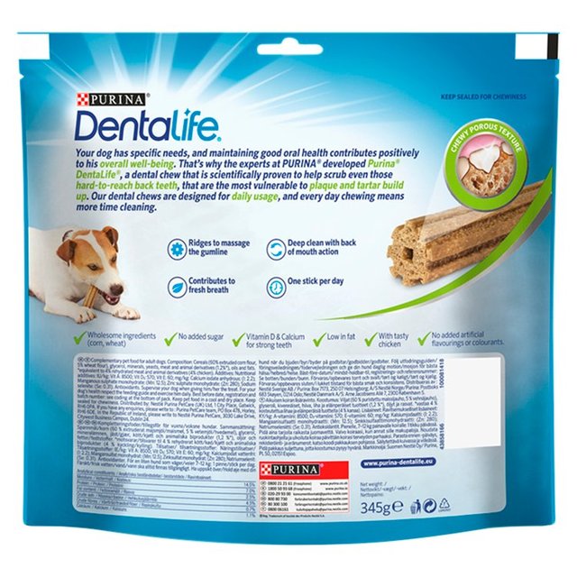 Dentalife Small Dental Chicken Dog Chews   345g GOODS M&S   