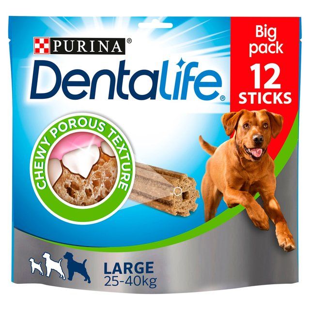 Dentalife Large Dental Chicken Dog Chews   12 per pack GOODS M&S   