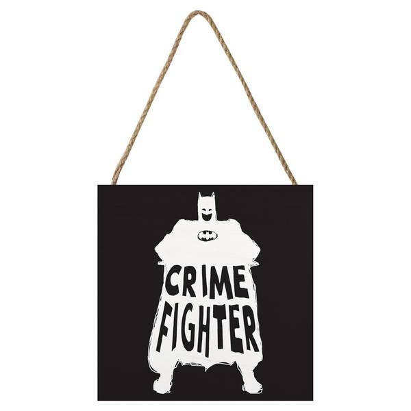 DC Comics Batman Crime Fighter wooden block (British brand)