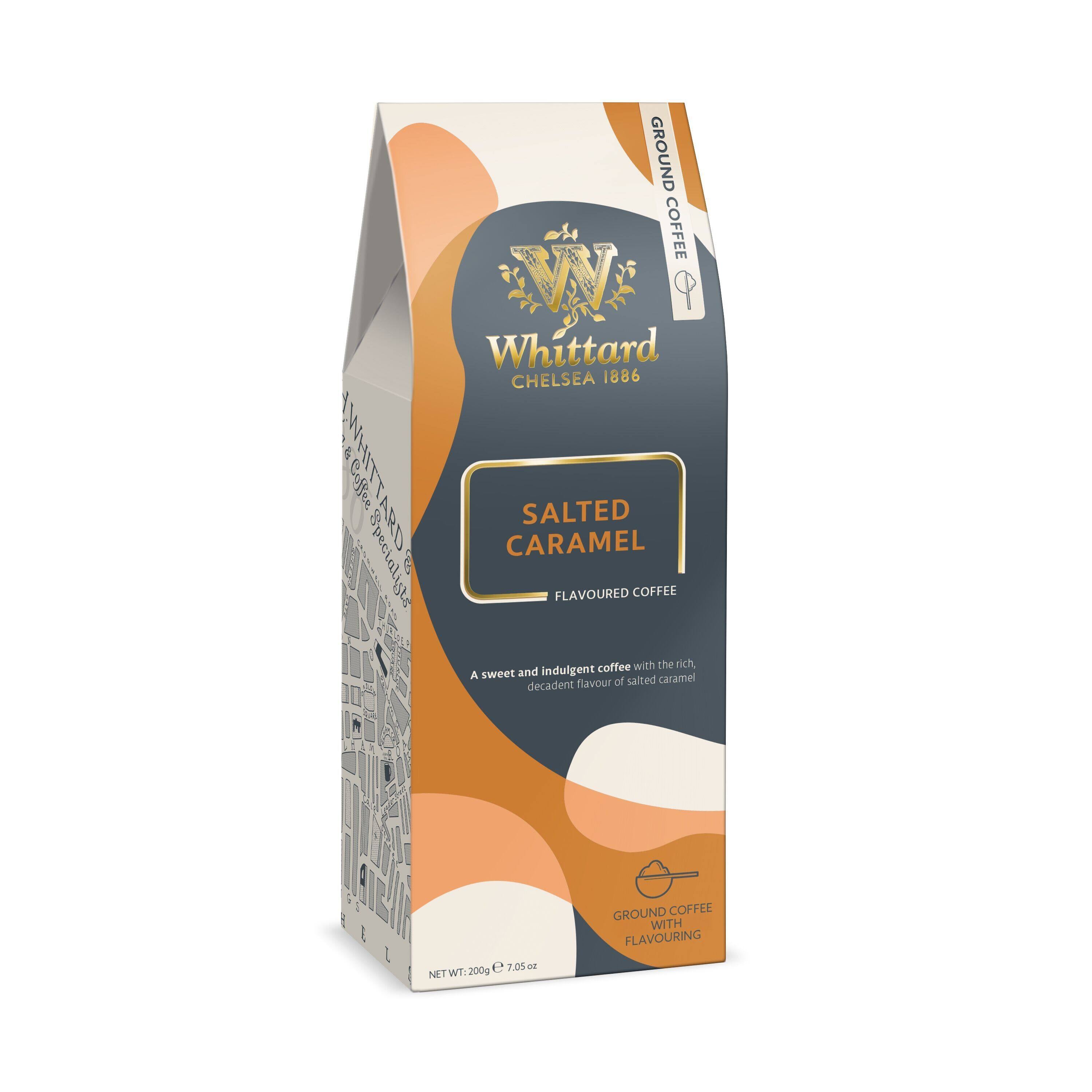 Whittard salted caramel ground coffee 200g (British brand)
