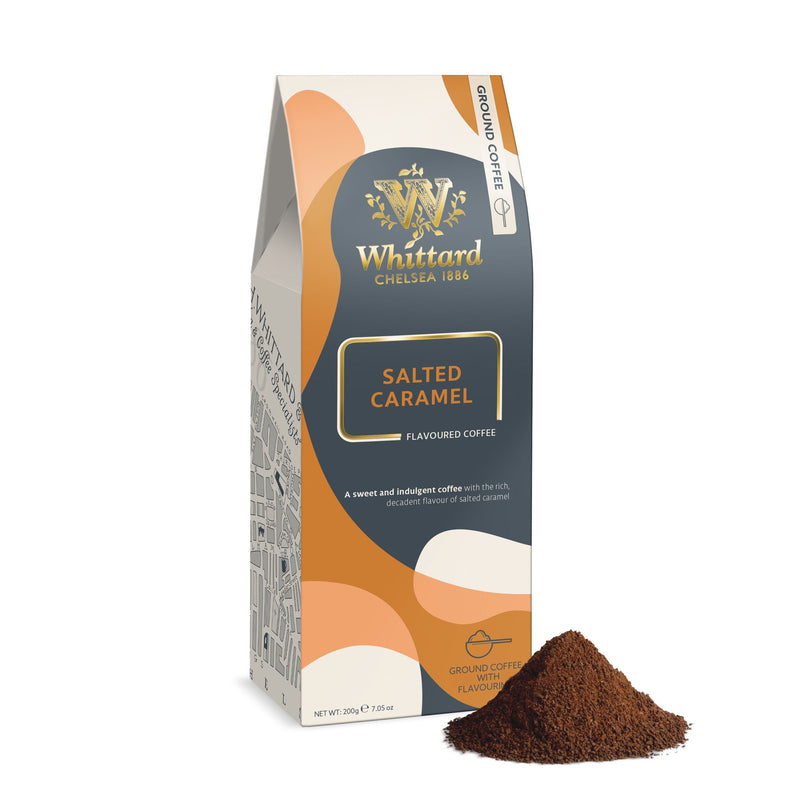 Whittard salted caramel ground coffee 200g (British brand)