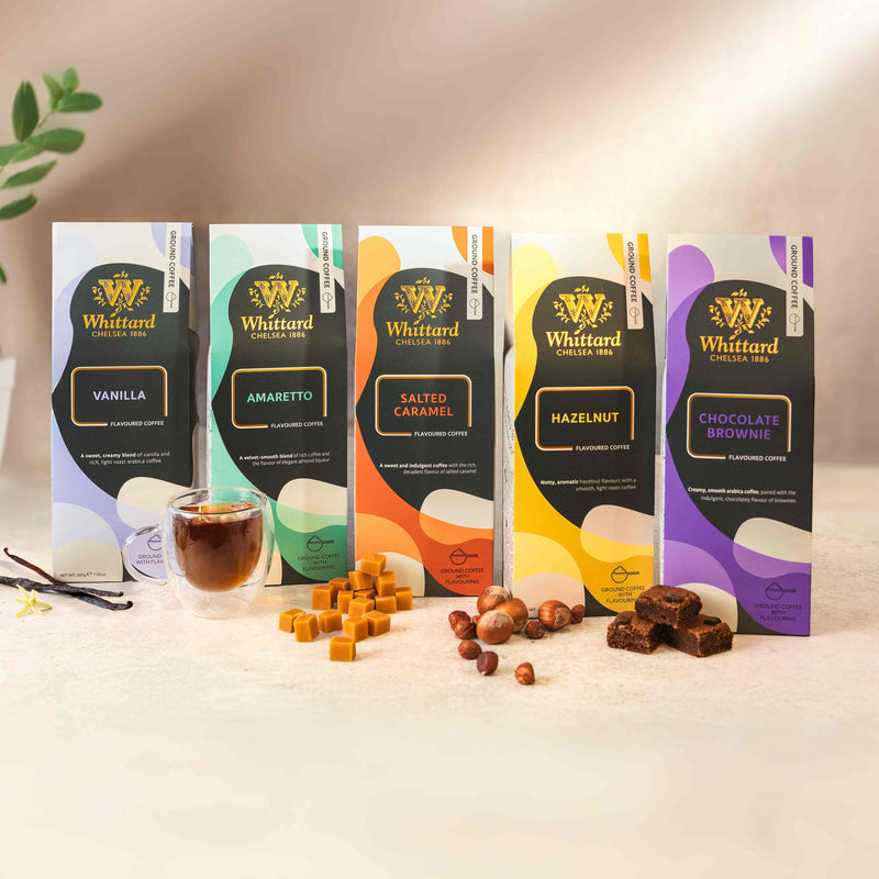 Whittard salted caramel ground coffee 200g (British brand)