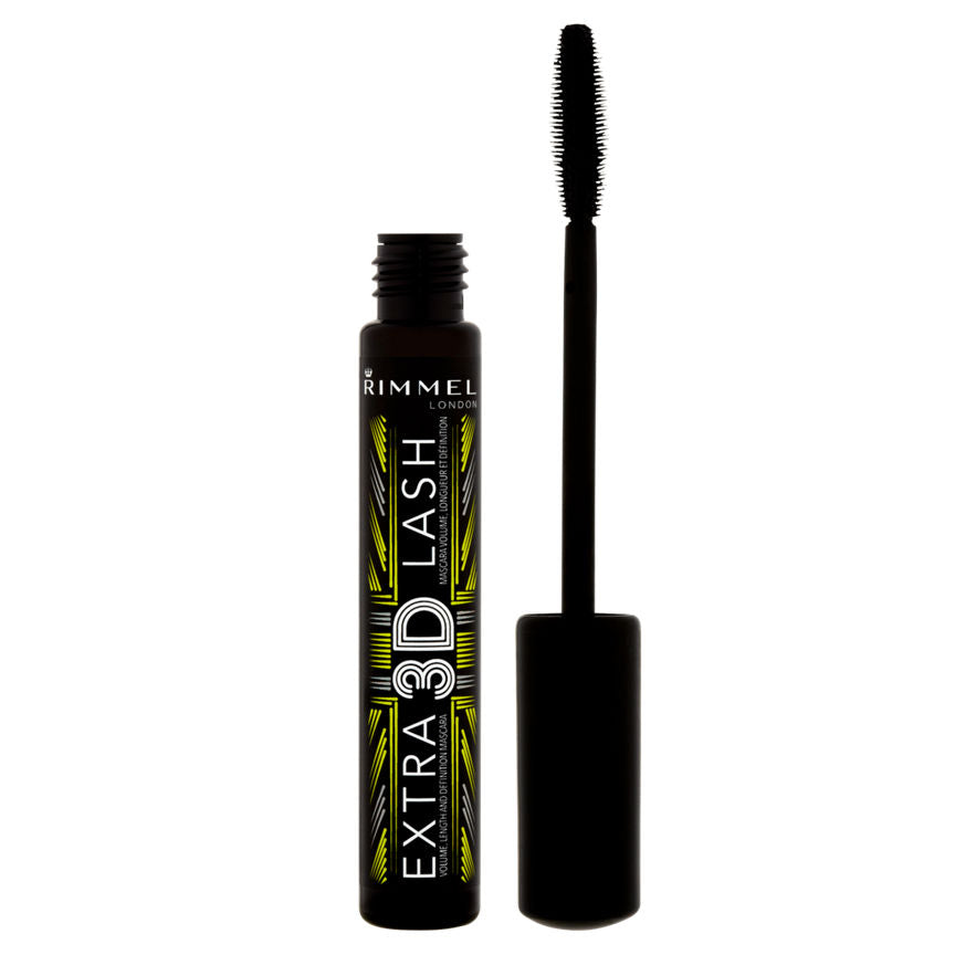 Rimmel London Extra 3Dlash Mascara Black