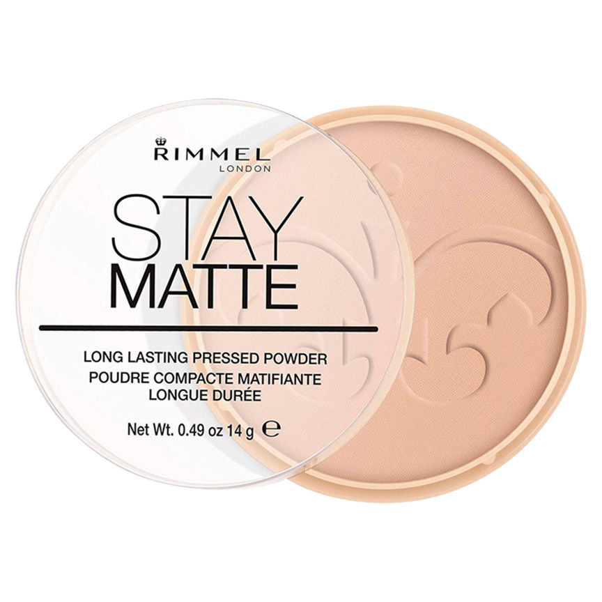 Rimmel London Stay Matte Pressed Powder Silky Beige