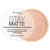 Rimmel London Stay Matte Pressed Powder 005 Silky Beige 14g, imported from the UK