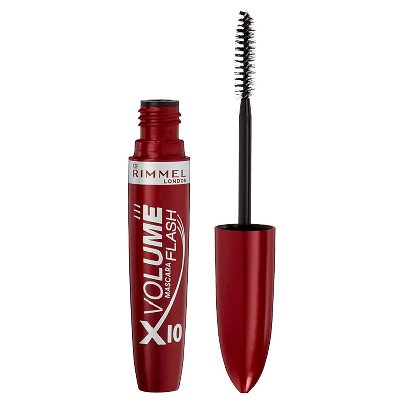 Rimmel London Volume Flash x10 Mascara Black 8ml, imported from the UK