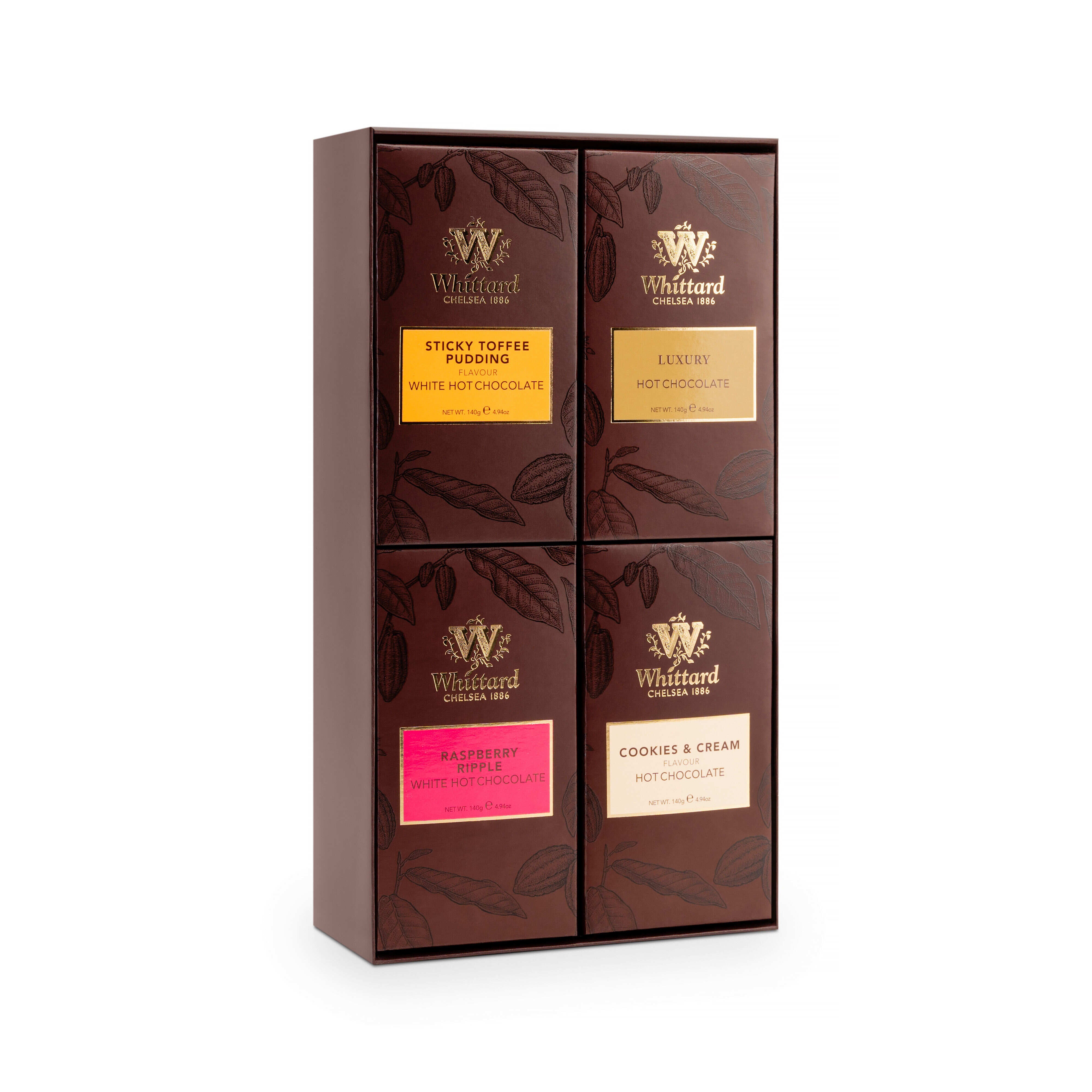 Whittard dessert hot chocolate collection 560g (British brand)