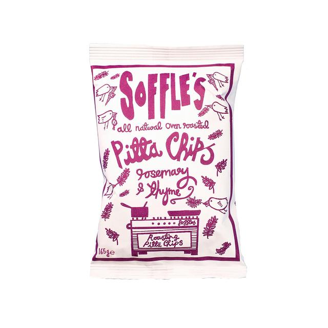 Soffles Pitta Chips Rosemary & Thyme Share Bag   165g GOODS M&S   