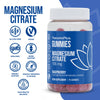 NaturesPlus Magnesium Citrate Gummies Raspberry 75 gummies, imported from the UK