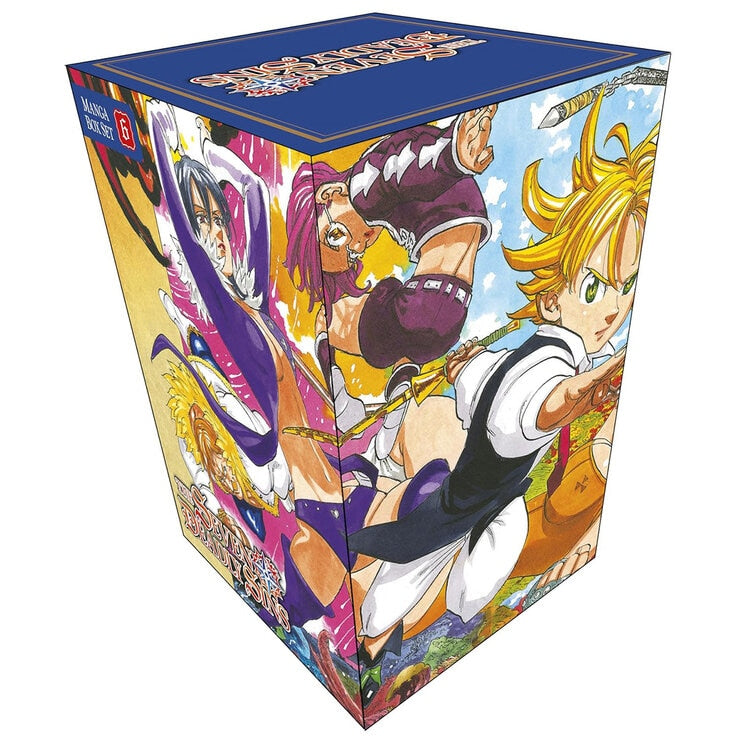 Manga box set Blue Lock or Seven Deadly Sins 6 books (British brand)