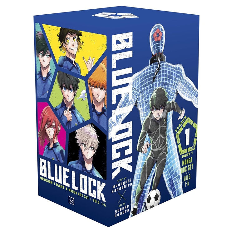 Manga box set Blue Lock or Seven Deadly Sins 6 books (British brand)