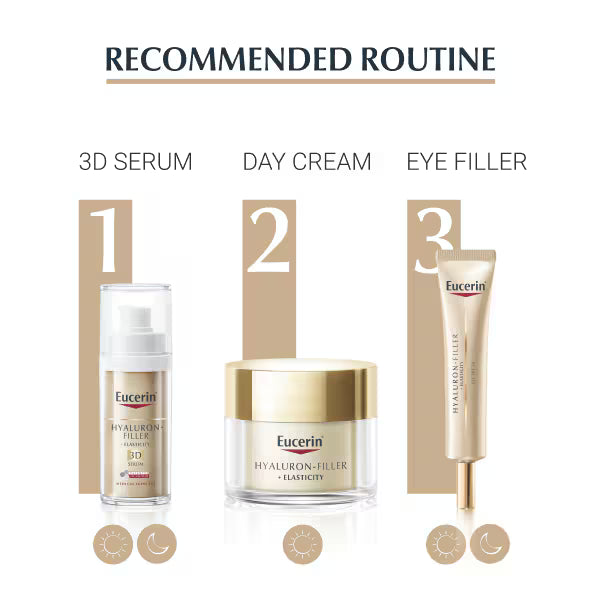 Eucerin Hyaluron-Filler Elasticity Eye Cream 15ml - British product