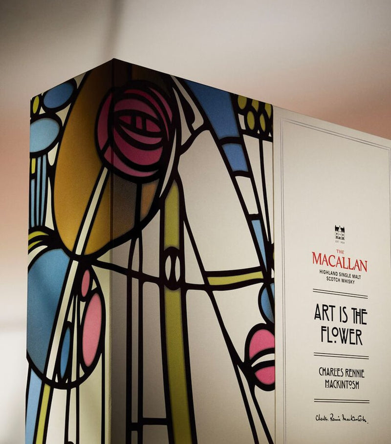 The Macallan Art is the Flower single malt whisky 70cl (British brand)