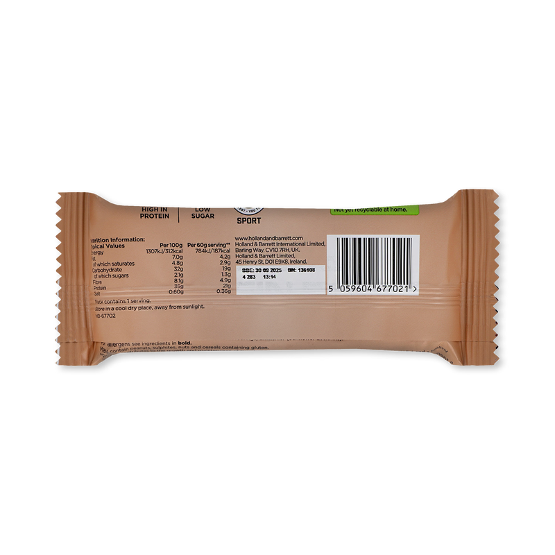 Precision Engineered protein bar Belgian brownie 60g, imported from the UK