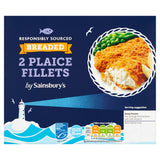 Sainsbury's Breaded Plaice Fillets x2 260g GOODS Sainsburys   