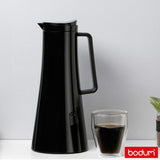 Bodum thermo jug black 1.1L, imported from the UK