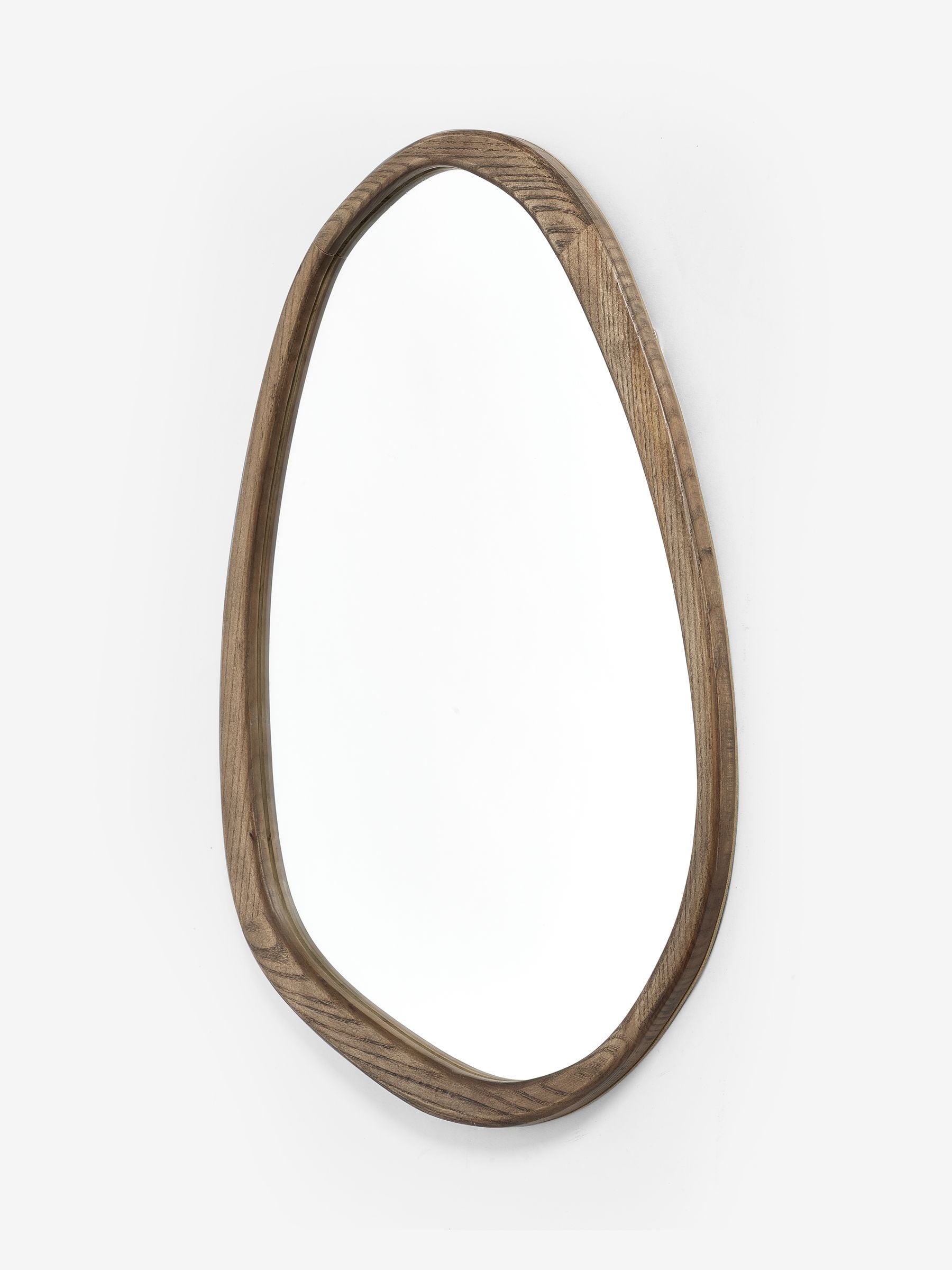 Jackson Round Pebble Wall Mirror 43cm x 62cm, imported from the UK