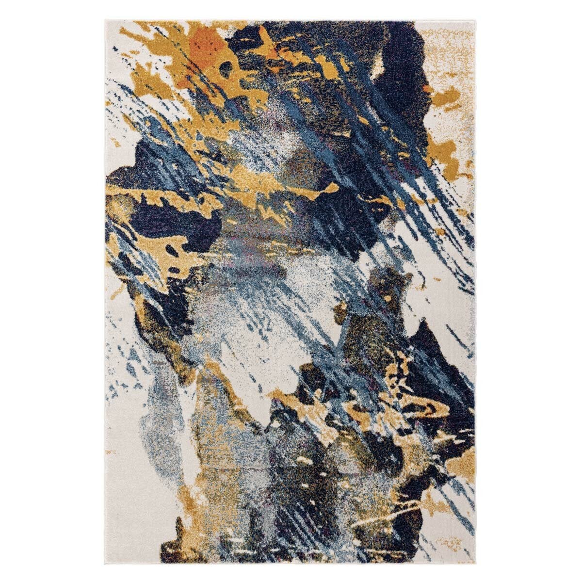 Asiatic Nova Sonic rug blue abstract design - British product
