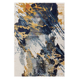 Asiatic Nova Sonic rug blue abstract design - British product