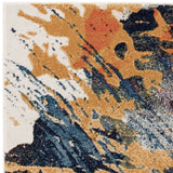 Asiatic Nova Sonic rug blue abstract design - British product