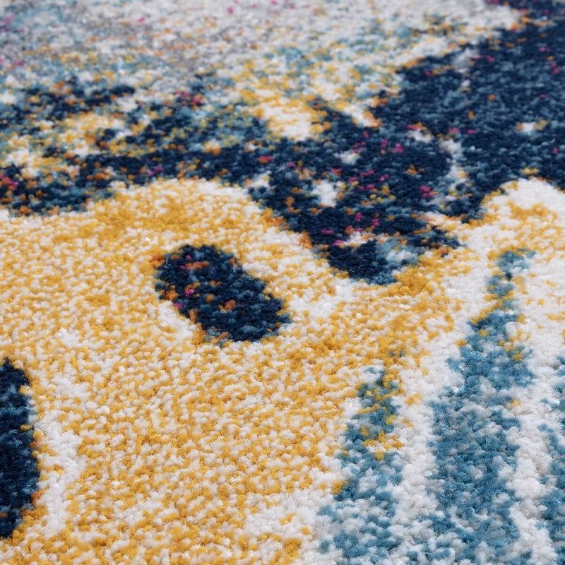 Asiatic Nova Sonic rug blue abstract design - British product