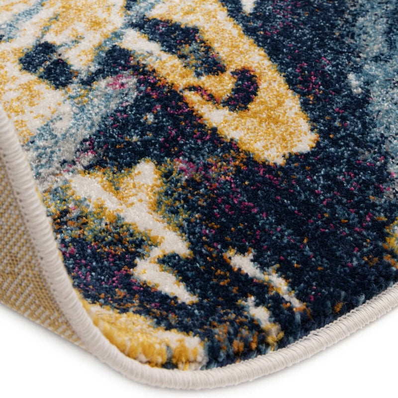 Asiatic Nova Sonic rug blue abstract design - British product