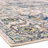 Asiatic Nova Persian blue rug polypropylene medium, imported from the UK