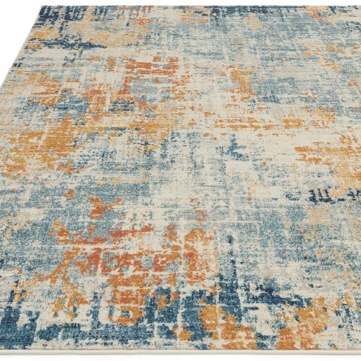 Asiatic Nova Illusion Ochre rug (British brand)