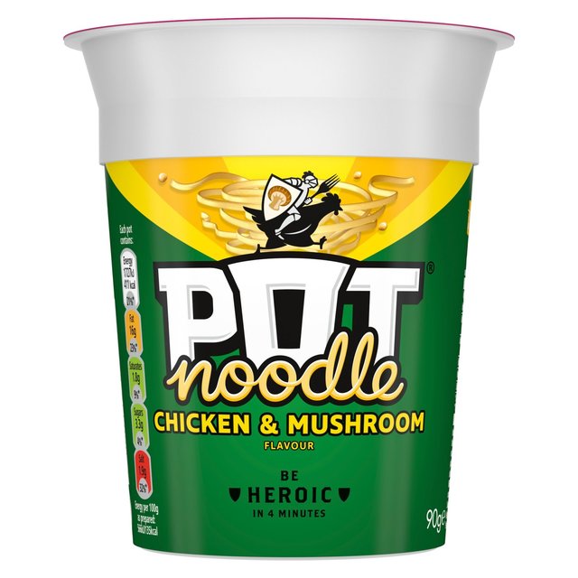 Pot Noodle Chicken & Mushroom   90g GOODS M&S   