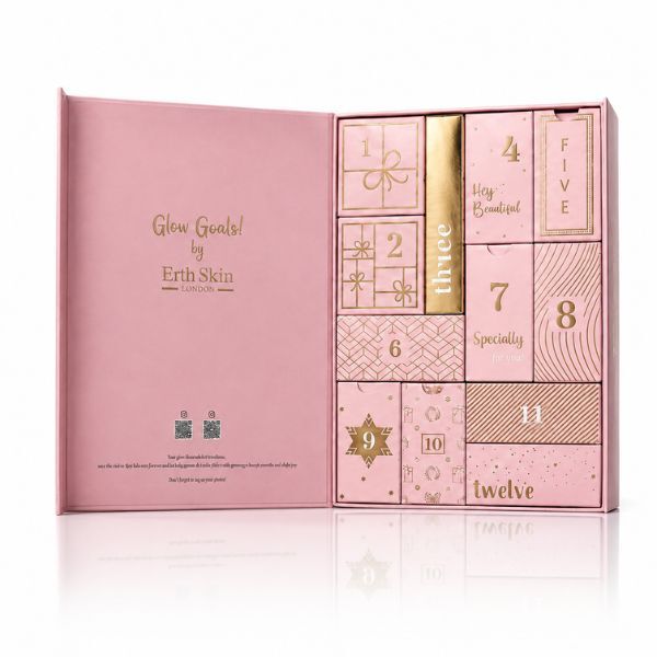 ErthSkin Timeless 12 Premium Advent Calendar, imported from the UK