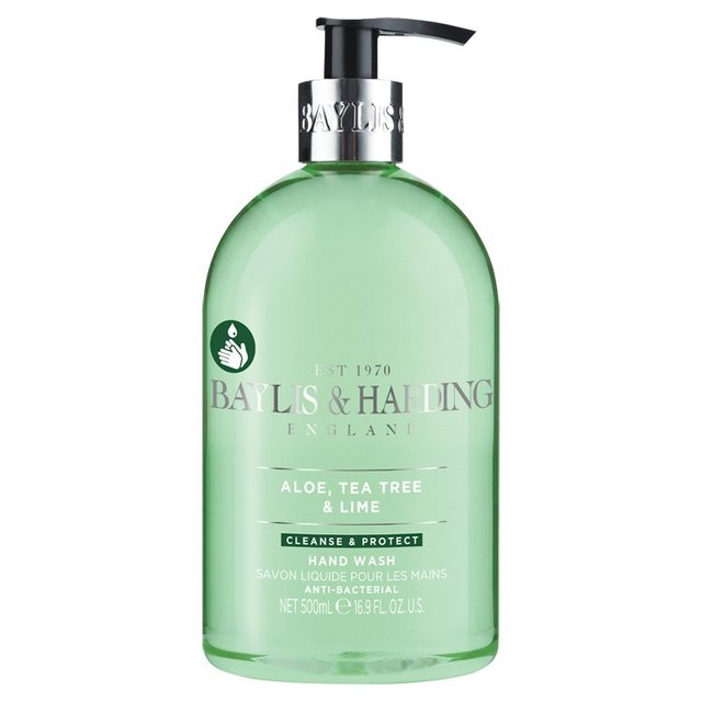 Baylis & Harding Aloe Tea Tree & Lime Anti Bacterial Hand Wash   500ml GOODS M&S   