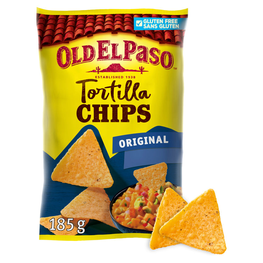 Old El Paso Gluten Free Mexican Crunchy Salted Tortilla Chips