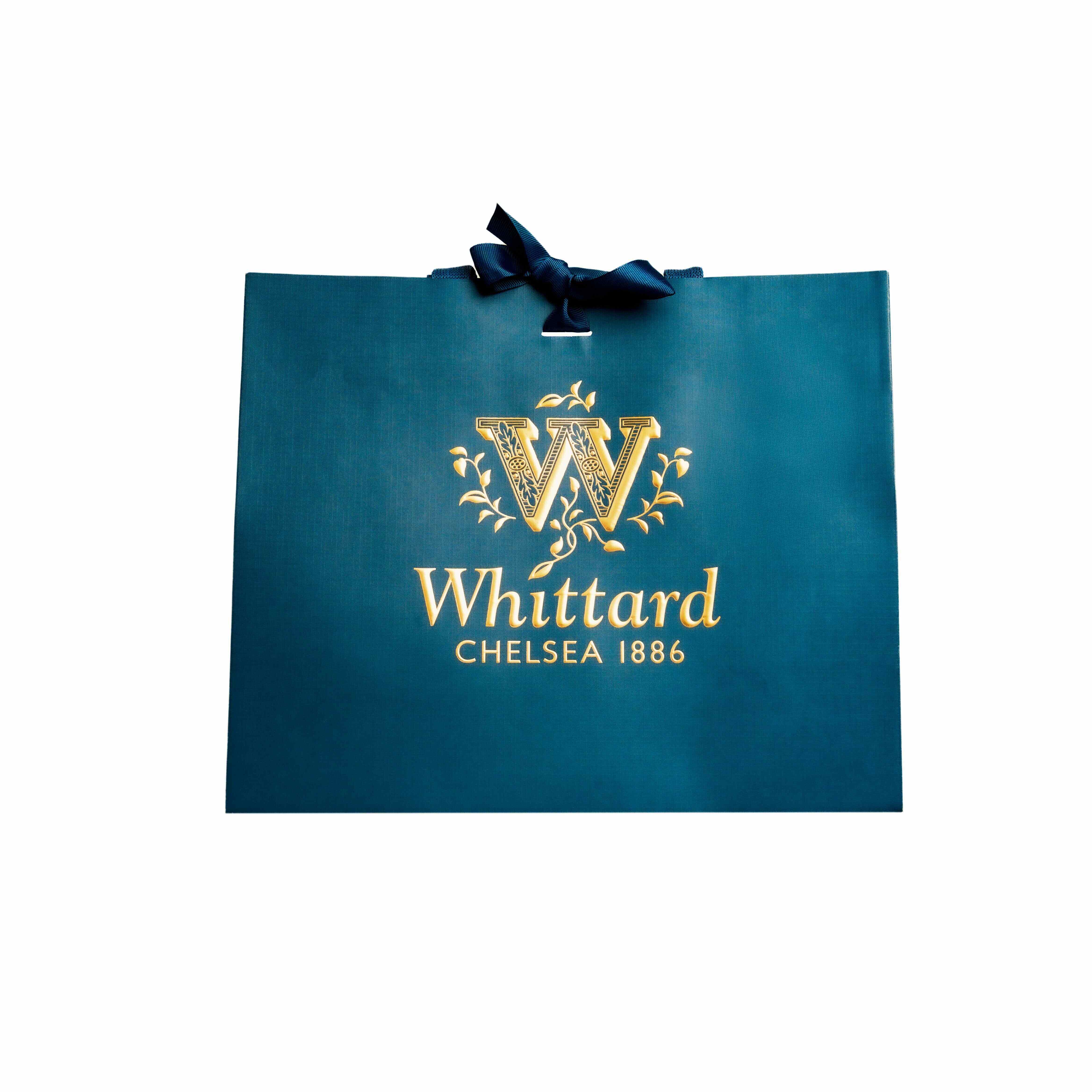 Whittard luxury gift bag 28cm high, UK version