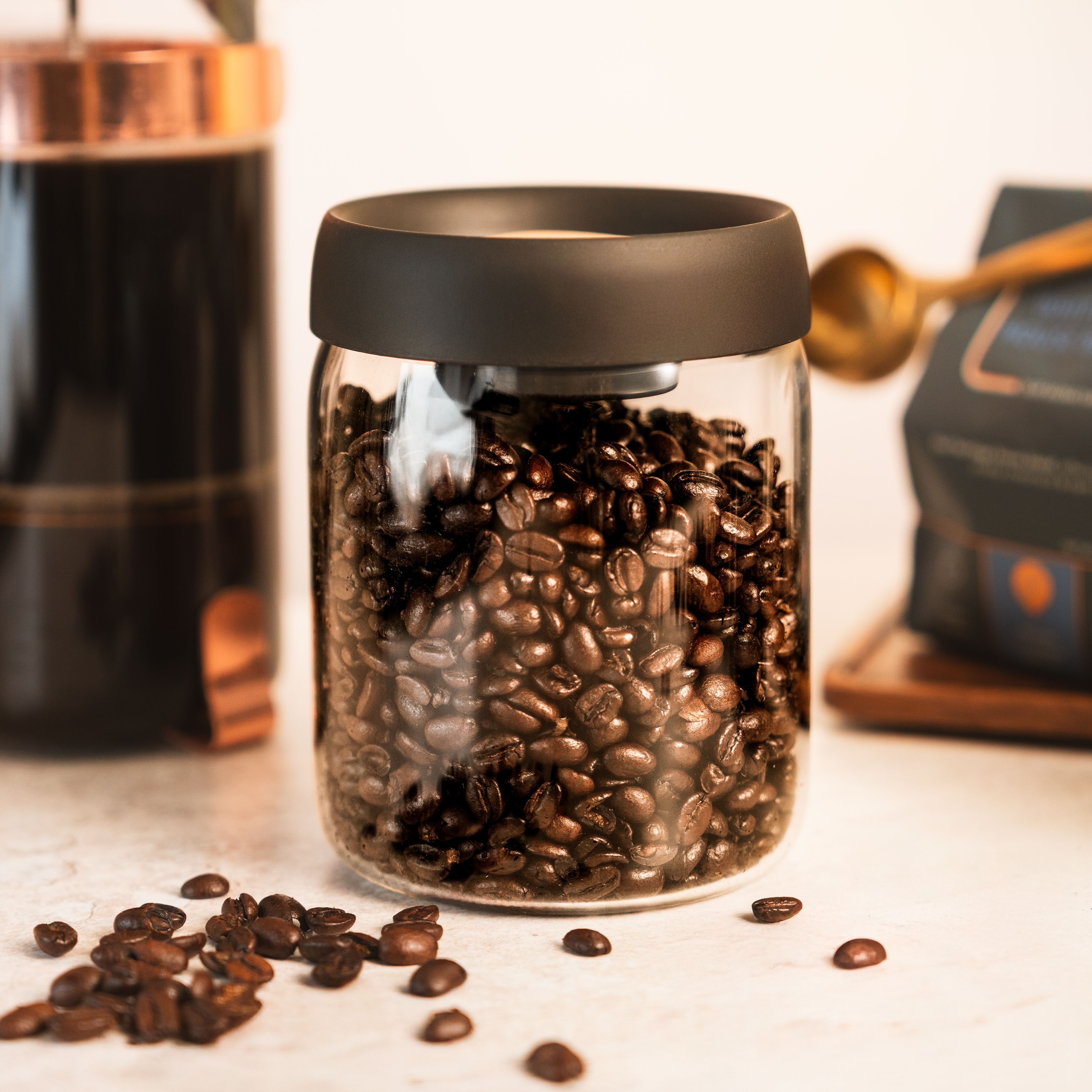 Whittard airtight coffee jar 250g, UK version