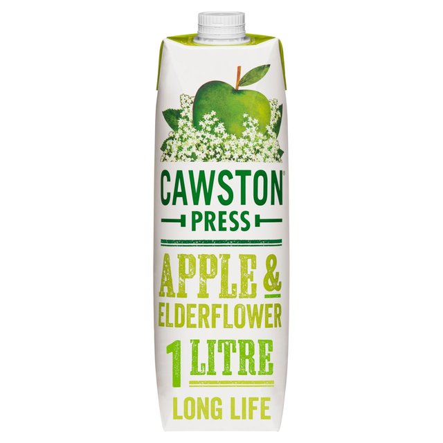 Cawston Press Apple & Elderflower Juice   1L GOODS M&S   