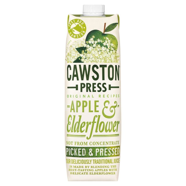 Cawston Press Apple & Elderflower Juice   1L GOODS M&S   