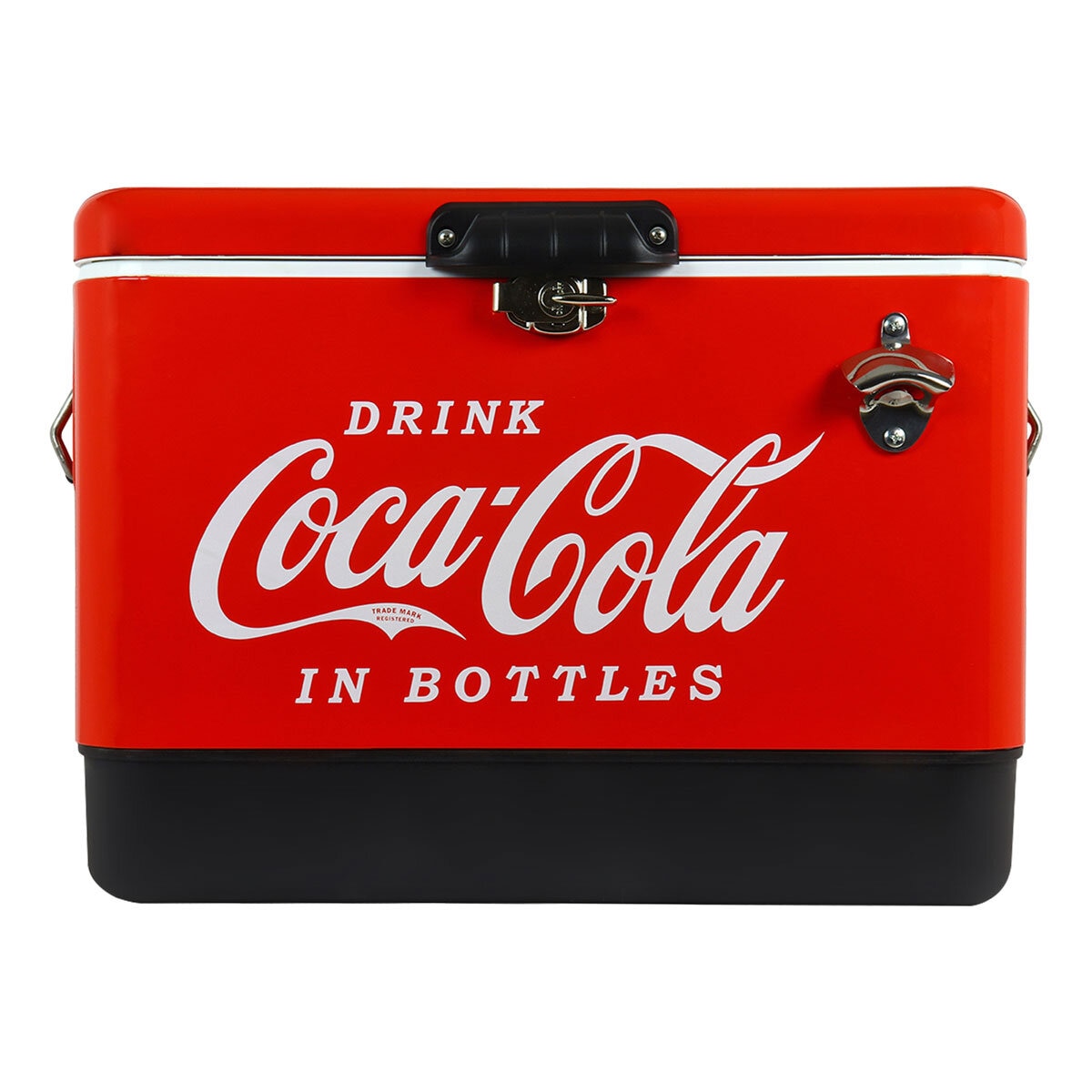 Coca-Cola stainless steel ice chest 51L - British product