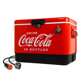 Coca-Cola stainless steel ice chest 51L - British product