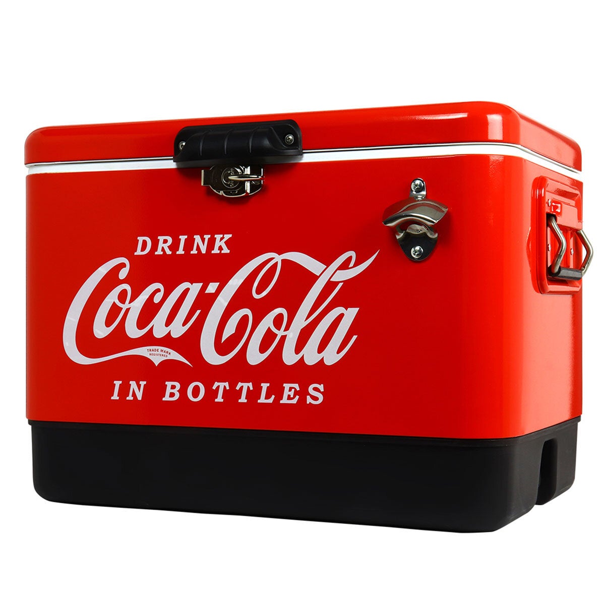 Coca-Cola stainless steel ice chest 51L - British product