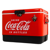 Coca-Cola stainless steel ice chest 51L - British product