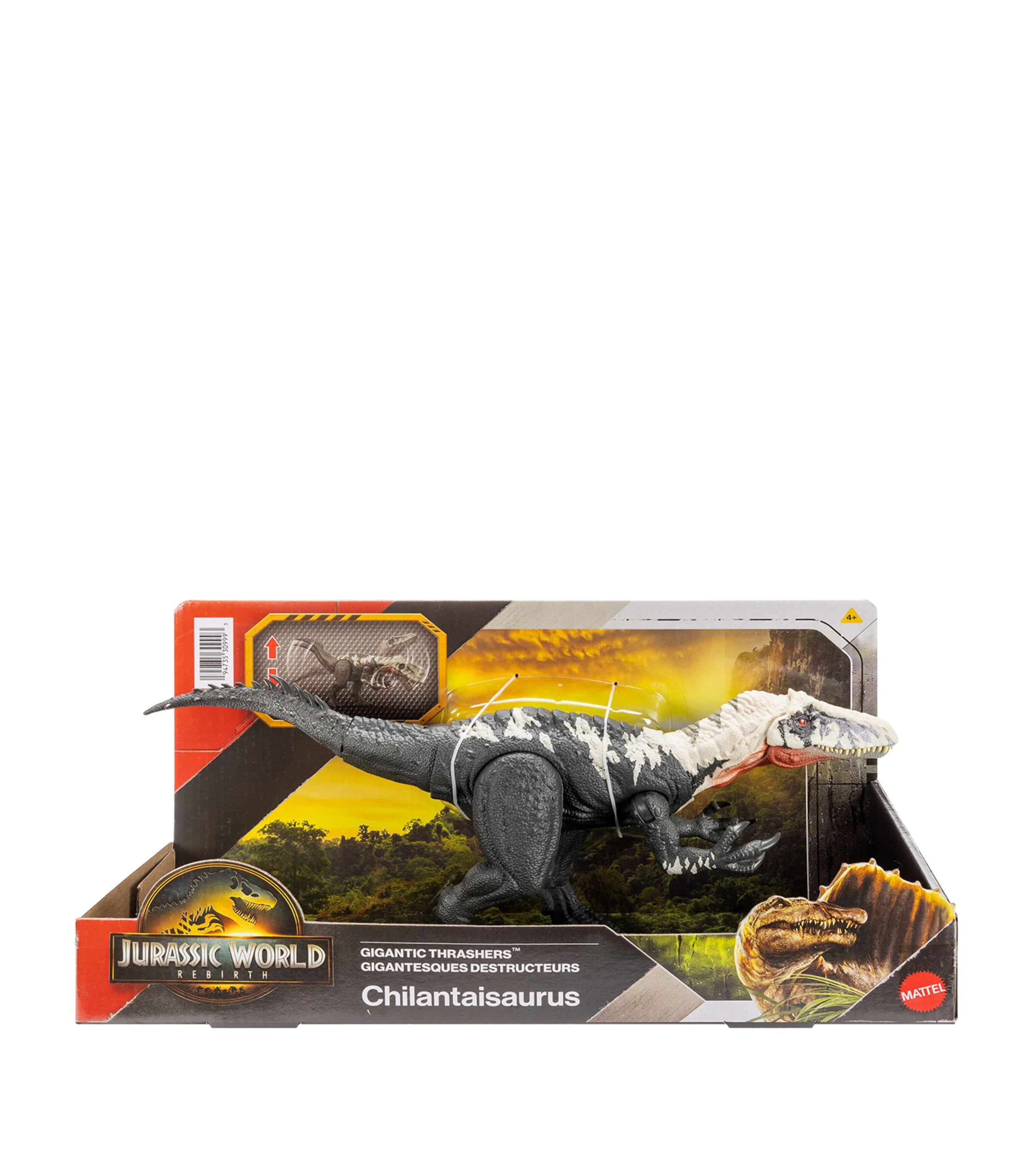 Jurassic World Gigantic Thrashers dinosaur figure 36cm long, UK version