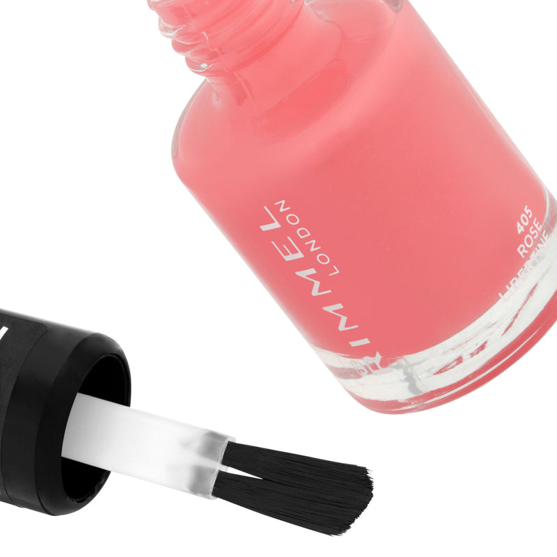 Rimmel London nail polish Rose Libertine 8ml, imported from the UK