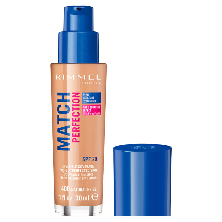 Rimmel London Match Perfection Foundation 400 Natural Beige