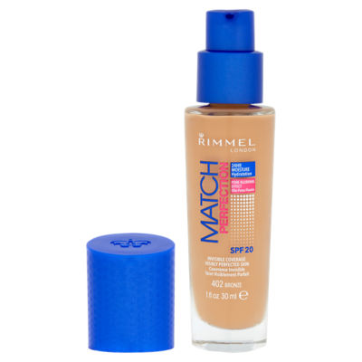 Rimmel London foundation 402 Bronze 30ml (Britisk merke)