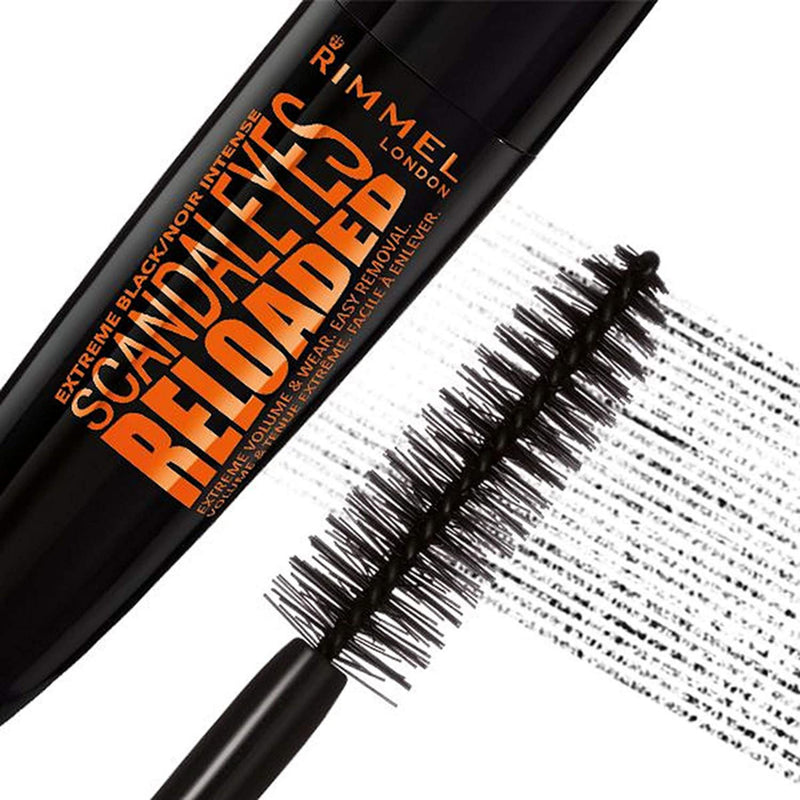 Rimmel London Scandaleyes mascara Extreme Black 12ml, imported from the UK