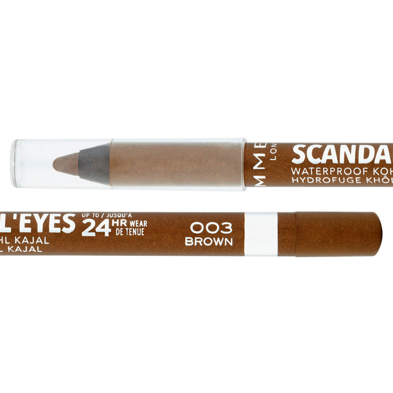 Rimmel London Scandal'Eyes brown eyeliner 1.3g, imported from the UK
