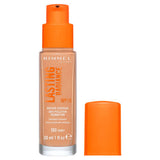 Rimmel London Lasting Radiance Foundation 100 Ivory 30ml, imported from the UK