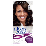 Clairol Nice’n Easy No Ammonia Hair Dye, 84 Darkest Brown GOODS ASDA   